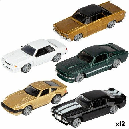 Coches de juguete colección Bburago 1:64, pack de 12 sets de 5 vehículos