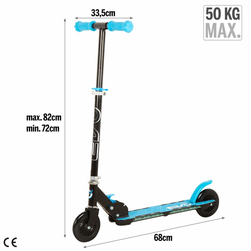 Patinete plegable niños EVO con manillar ajustable