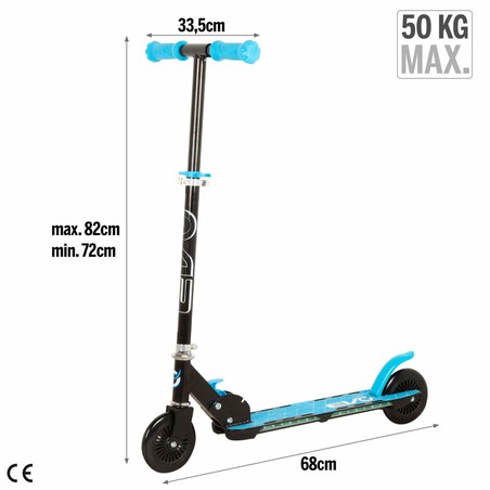 Patinete plegable niños EVO con manillar ajustable