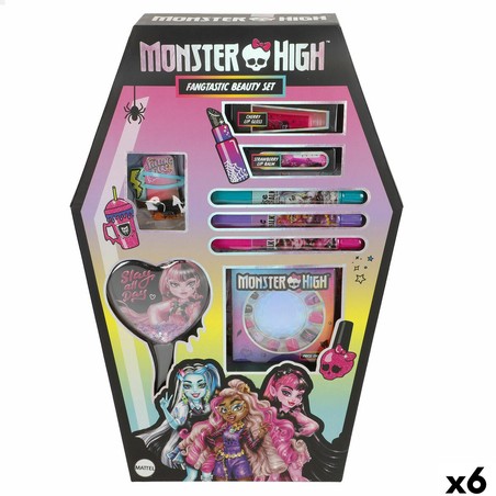 Set de belleza Monster High completo con accesorios para niñas.