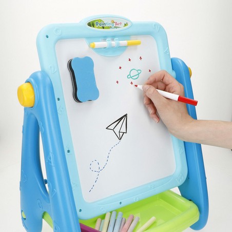 Set pintura niños con tizas y rotuladores de colores