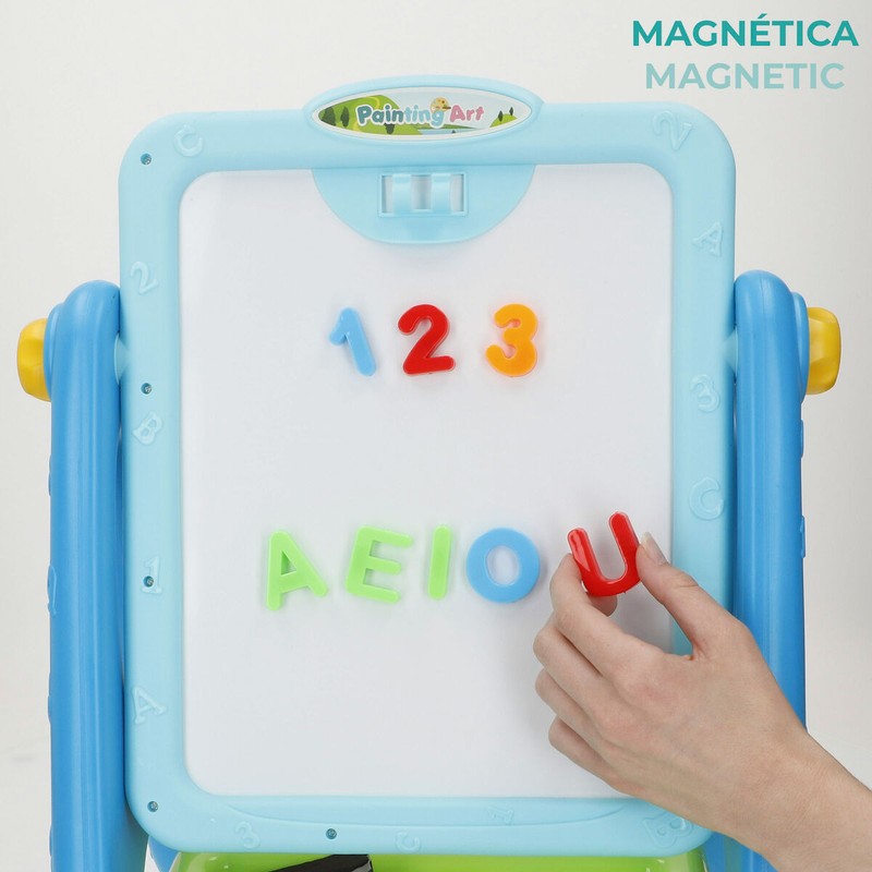 Pizarra magnética para aprender letras y números