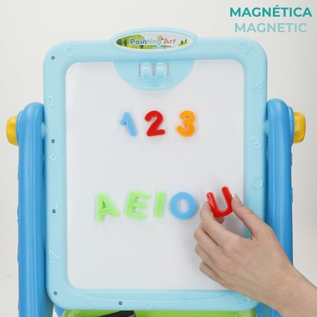 Pizarra magnética para aprender letras y números