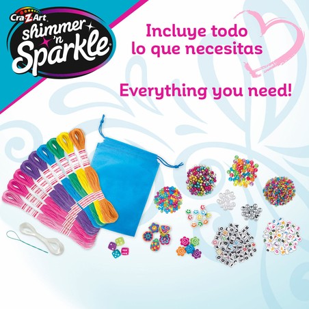 Variedad de cuentas para kit pulseras niñas y niños