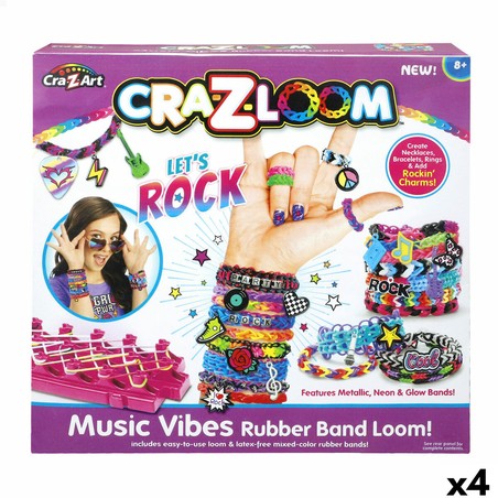 Manualidades niños Cra-Z-Art Telar de gomitas completo para crear