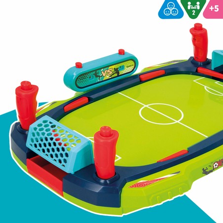 Futbolín pinball compacto para juego lanzamiento precisión