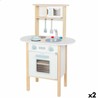 Cocina de juguete madera WOOMAX con accesorios