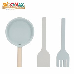Cocina de juguete madera WOOMAX con accesorios 2