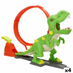 Coches Juguete Niños: Pista de Carreras Teamsterz con Lanzador T-Rex - Compra online en MegaJuguetes