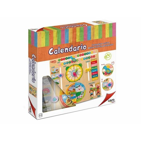 Calendario educativo niños Cayro para aprender el tiempo
