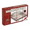 Juego de mesa Backgammon Cayro de polipiel abierto en mesa
