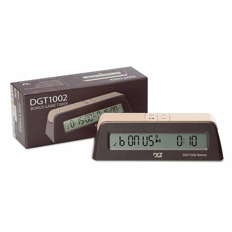 Reloj ajedrez digital Cayro con pantalla multicolor para control de tiempo preciso