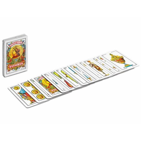 Set de baraja española Fournier de 40 cartas resistente y duradera