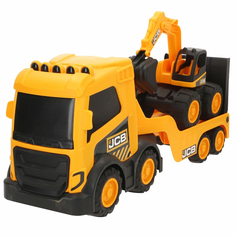 Set construcción educativo Teamsterz, vehículos de obras para niños