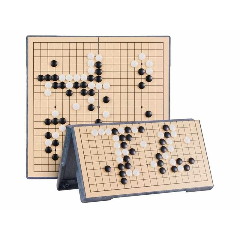 Go de mesa portátil para 2 jugadores, ideal viajes y juego de estrategia