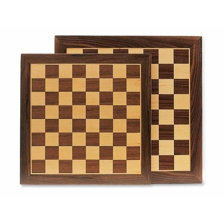 Tablero Ajedrez Damas Cayro de madera y marquetería