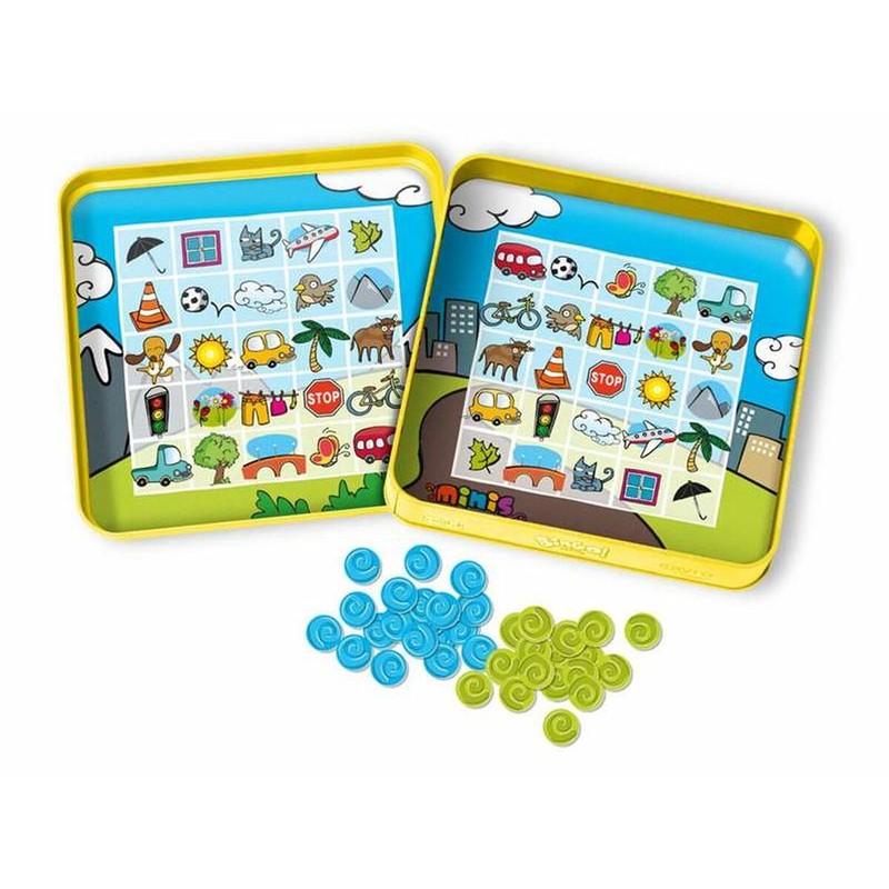 Juego de números para niños Bingo Cayro amarillo