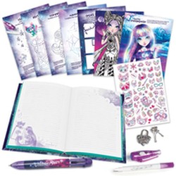 Diario infantil Hape morado con accesorios y collar secreto 2