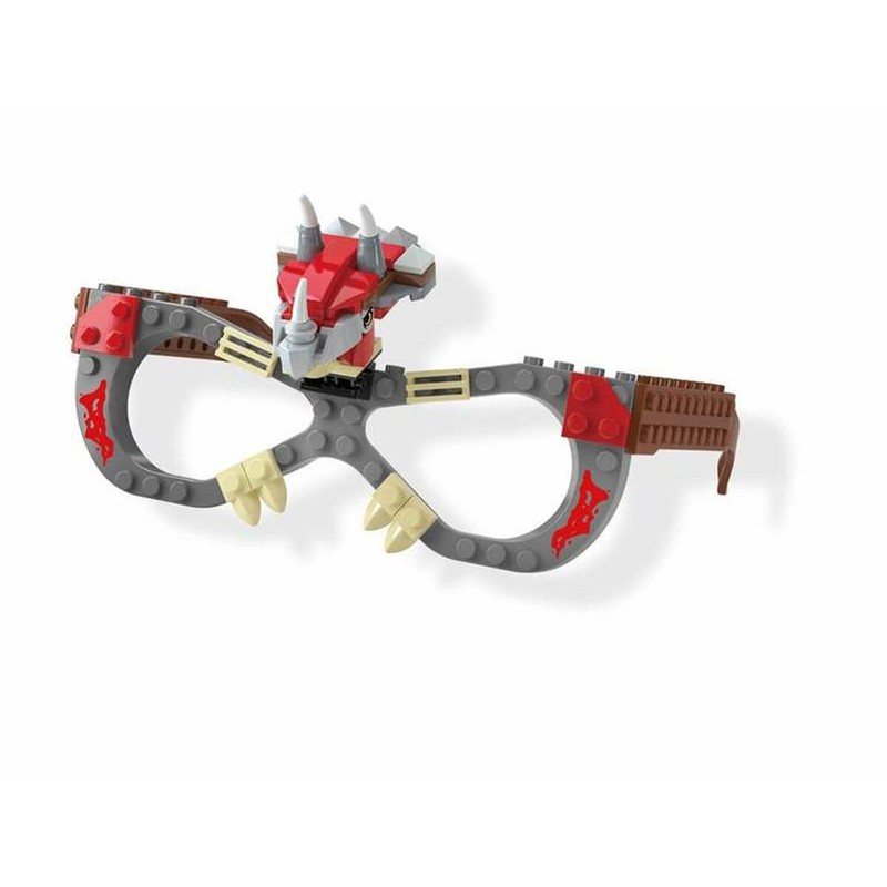 Niño jugando con set construcción educativo Cayro Gafas