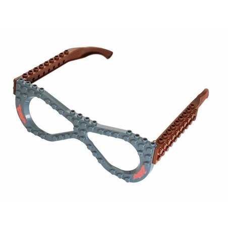 Gafas de juguete construcción con diseño de triceratops