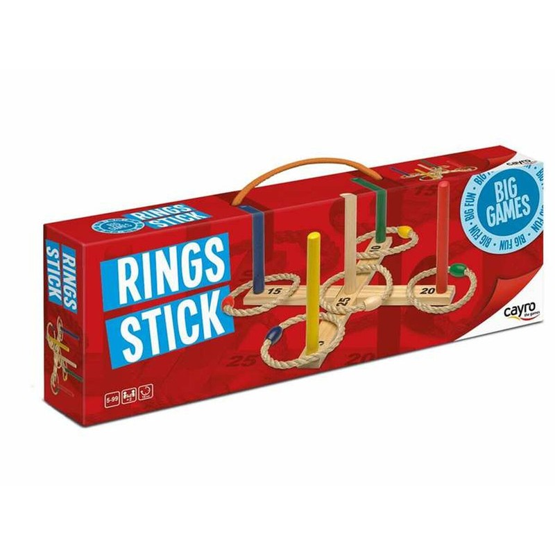 Juegos habilidad niños Cayro Rings Stick de lanzamiento de precisión