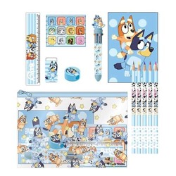 Set de manualidades niños Bluey Azul con accesorios de dibujo 2