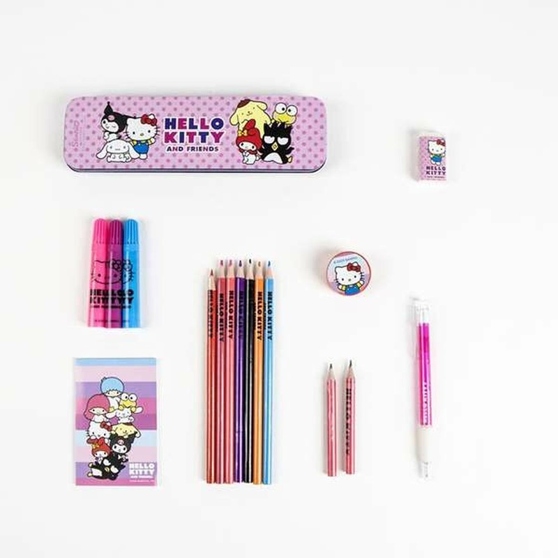 set pintura niños Hello Kitty con accesorios