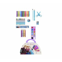 Set de manualidades niños Frozen Lila con 50 piezas de dibujo 2