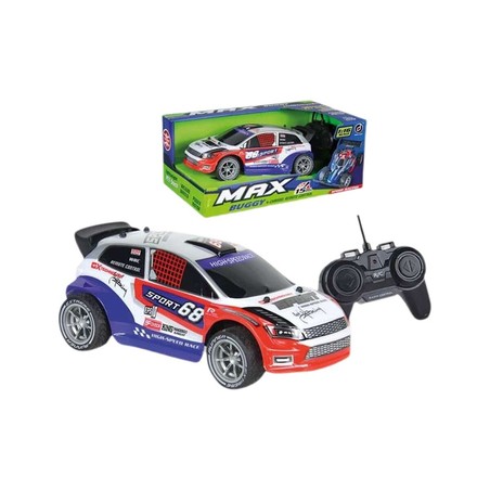 Coches juguete niños Max Buggy RC multicolor en acción