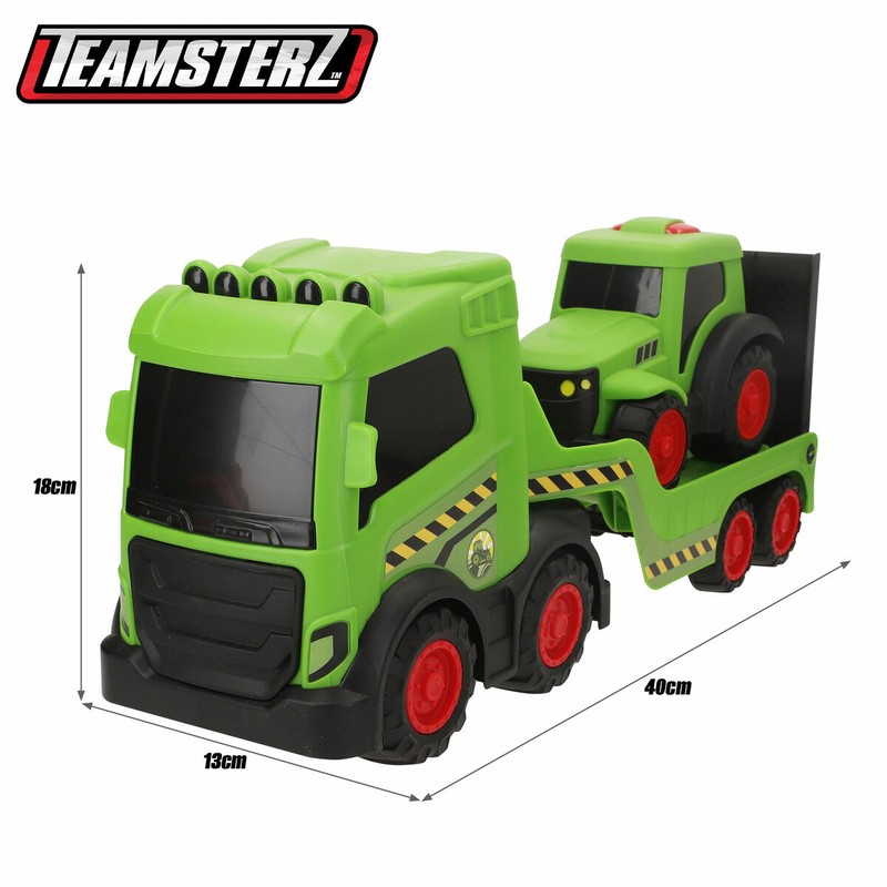 vehículos infantiles Teamsterz, set de 4 unidades
