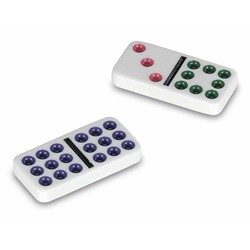 Dominó Cayro Doble 9 multicolor para juego de mesa familiar 2