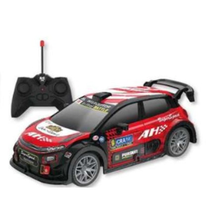 Coche teledirigido Lumi Racing en acción, ideal para pista coches