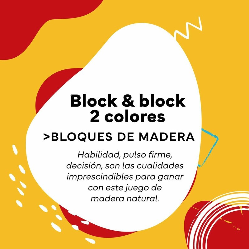 Juego de mesa de madera natural para 2 jugadores