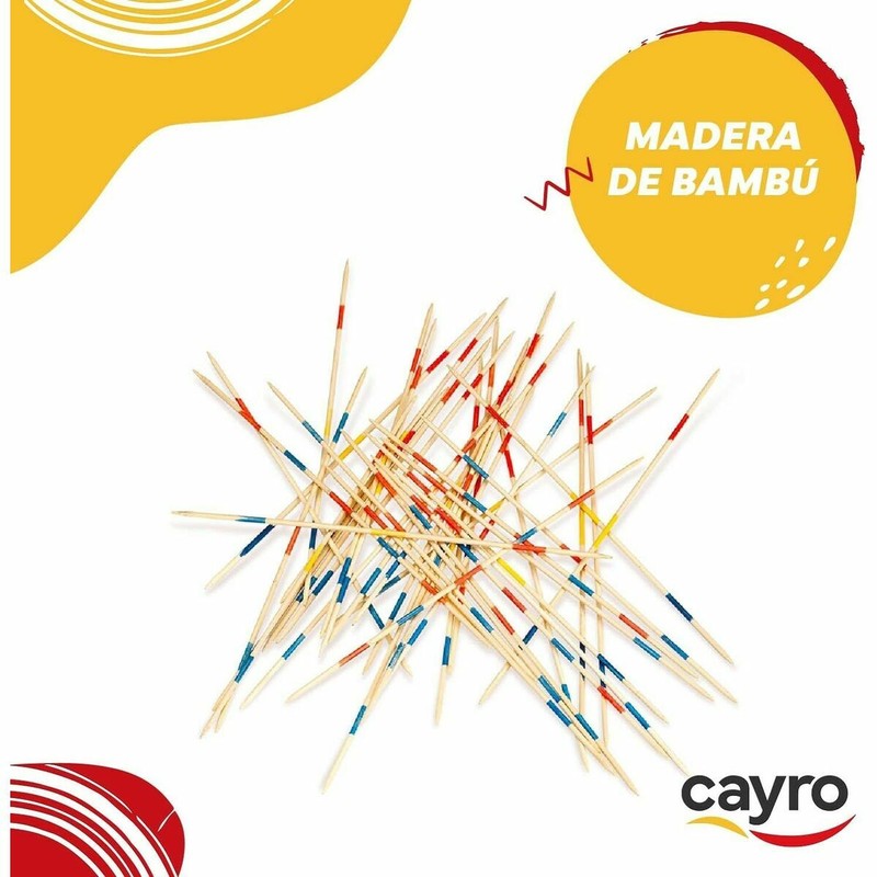 Detalle de las varillas del Mikado Cayro