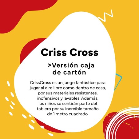 Primeras manualidades: Juego Crisscross Gigante para motricidad fina