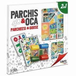 Manualidades Niños: Tablero de Parchís y Oca Cayro Multicolor - Compra online en MegaJuguetes