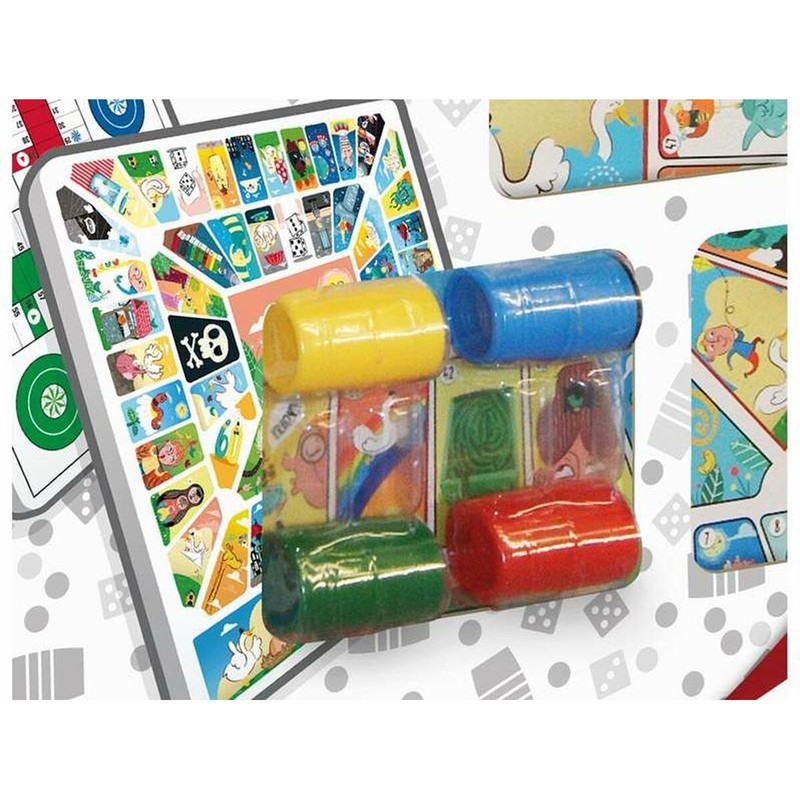 Manualidades Niños: Tablero de Parchís y Oca Cayro Multicolor
