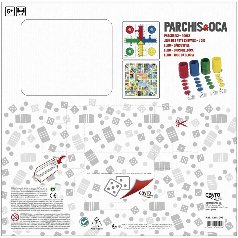 Manualidades Niños: Tablero de Parchís y Oca Cayro Multicolor