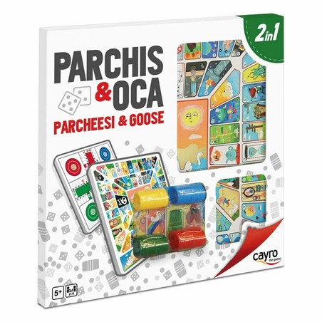Manualidades Niños: Tablero de Parchís y Oca Cayro Multicolor