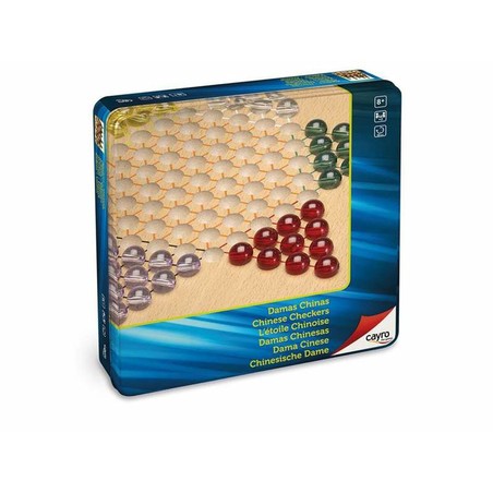 contenido del juego damas chinas metal