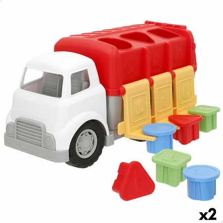 Juguetes construcción niños camión de basura PlayGo