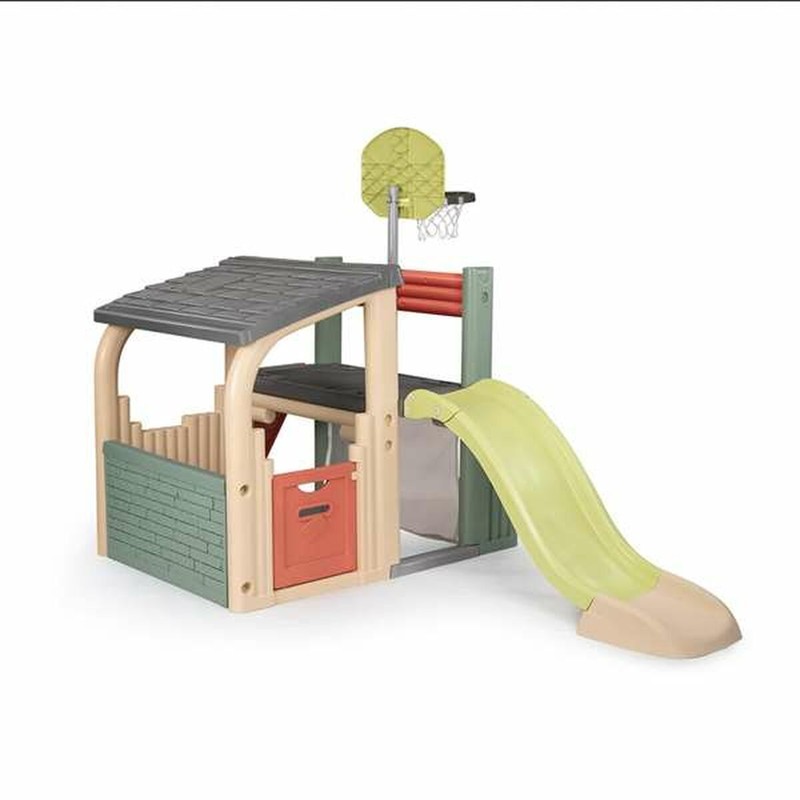Plataforma elevada del centro de actividades Smoby para exploración.