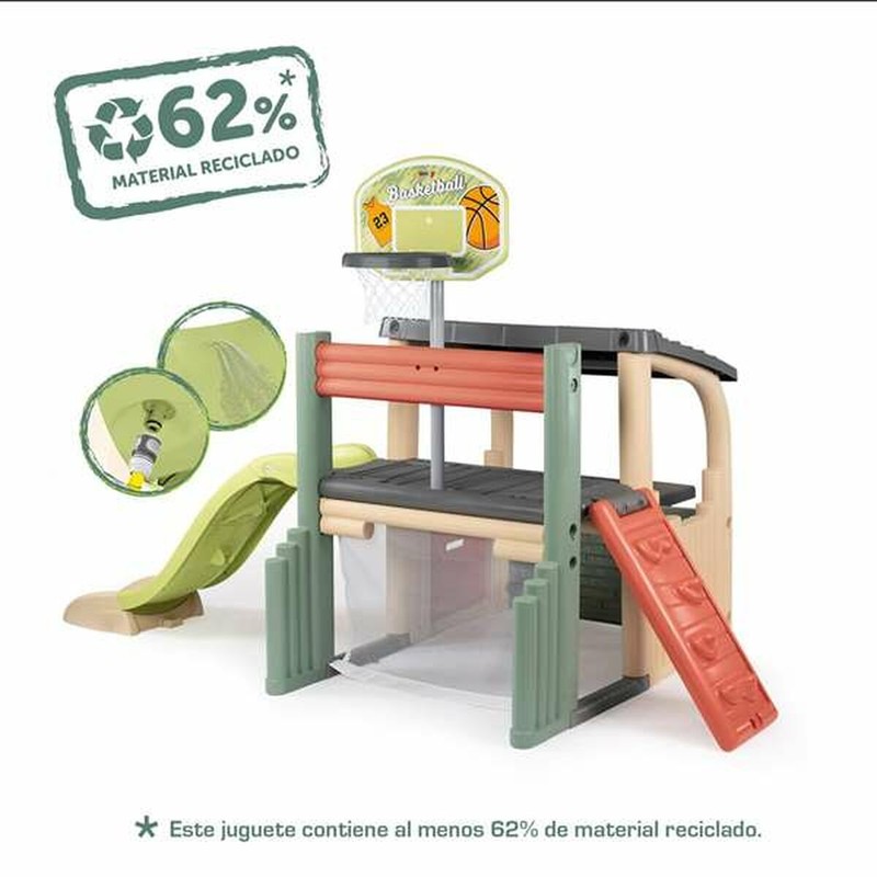 Seguridad infantil Smoby: materiales duraderos y bordes suaves.