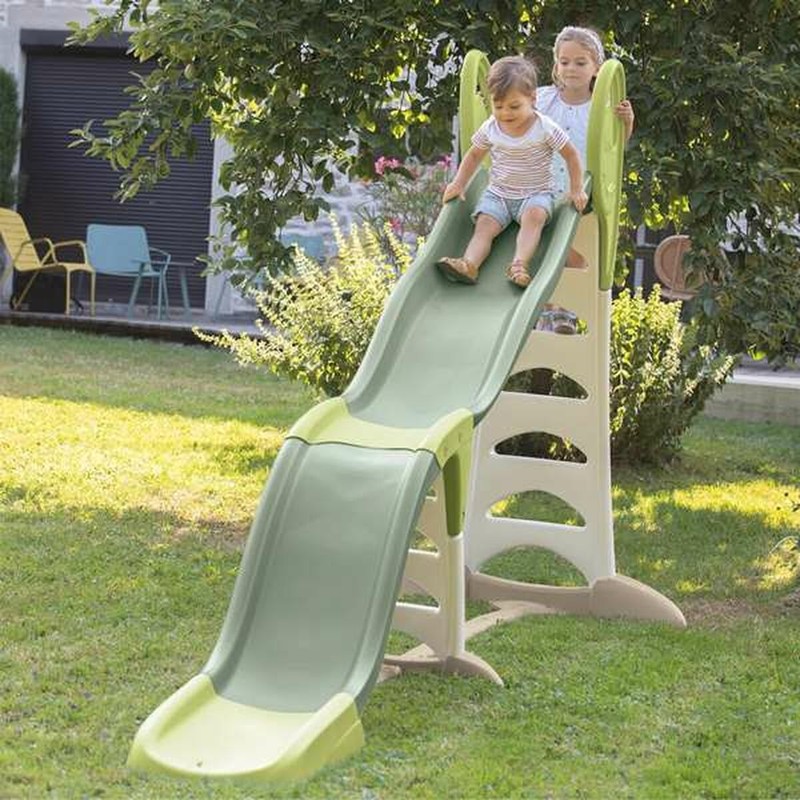 Tobogán de plástico resistente para juegos de agua niños