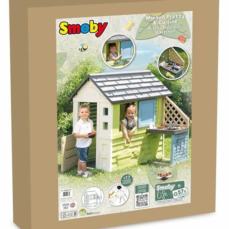 Casita de juguete Smoby multicolor para jardín