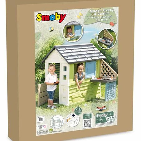 Casita de juguete Smoby multicolor para jardín