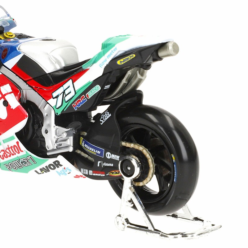 Réplica moto escala 1:18 Honda RC213V detalle