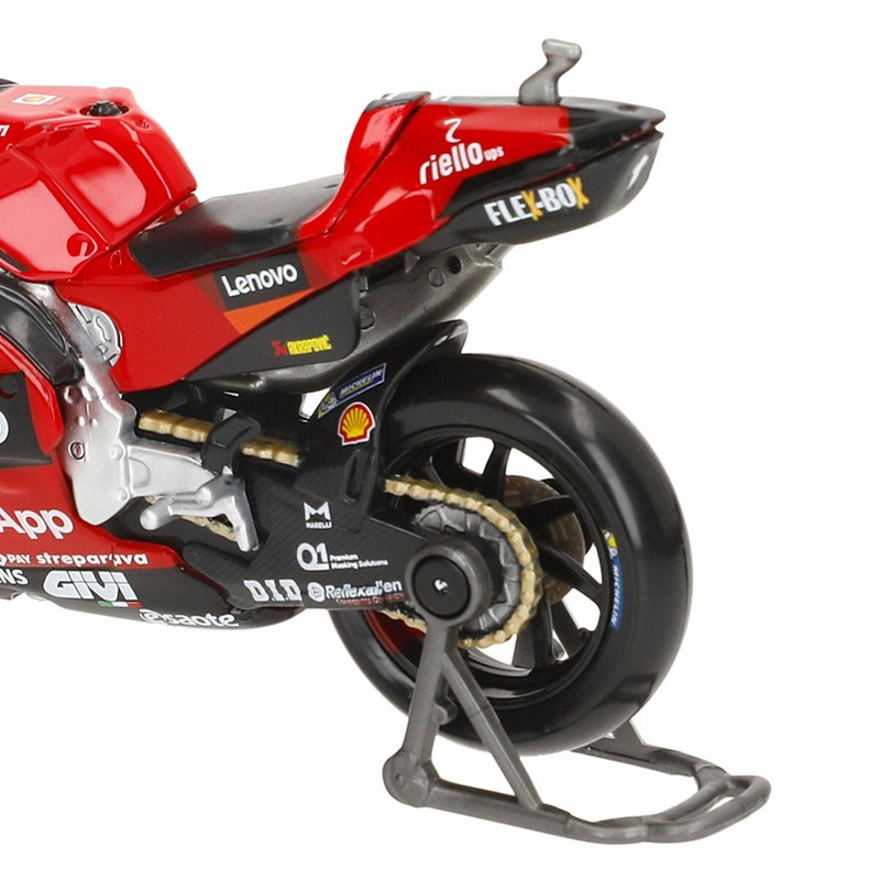 Réplica moto MotoGP Ducati Desmosedici 1:18 en metal