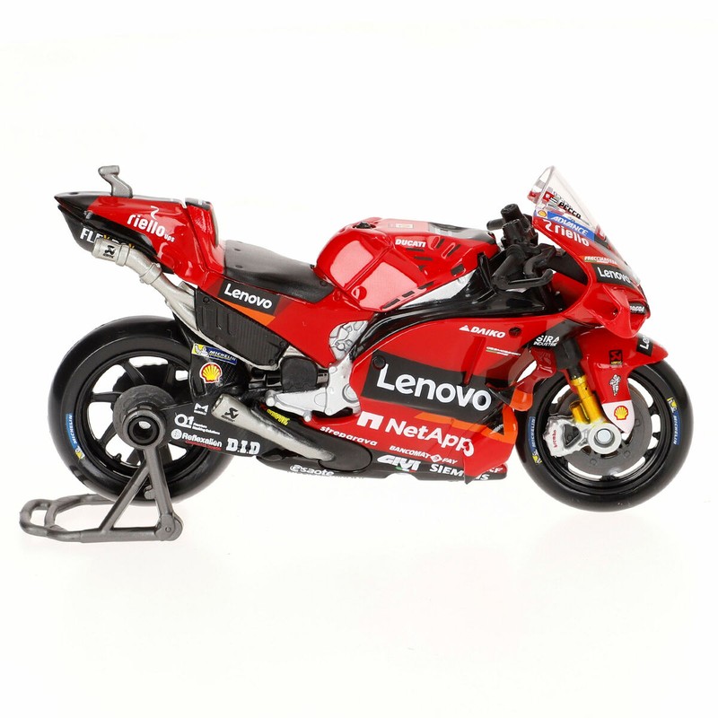 Moto Pecco Bagnaia 2022 modelo a escala 1:18