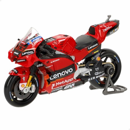 Regalo fans MotoGP miniatura Ducati Desmosedici vista frontal